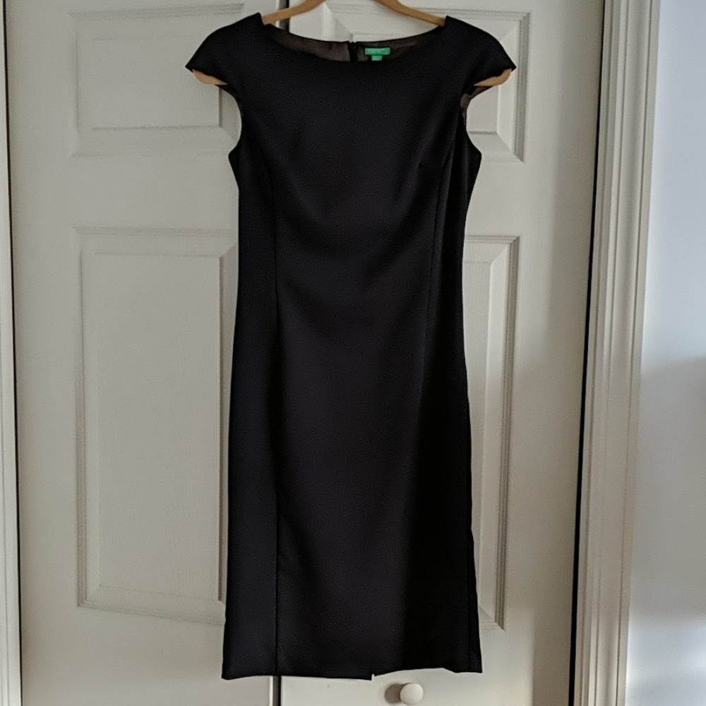 United Colors of Benetton dark brown sheath dress